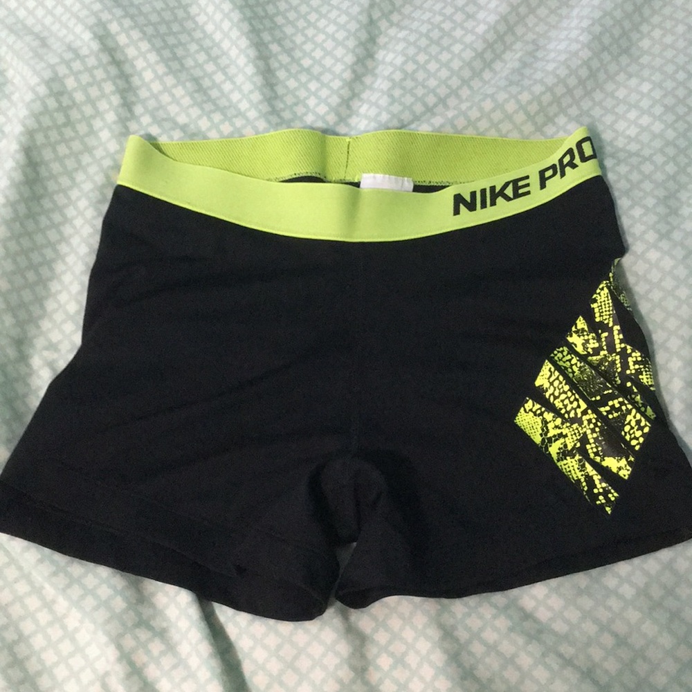 Nike pro compression shorts